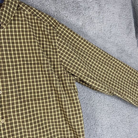 Woolrich Men’s 100% Cotton Plaid Check Shirt Size XL - Picture 4 of 7